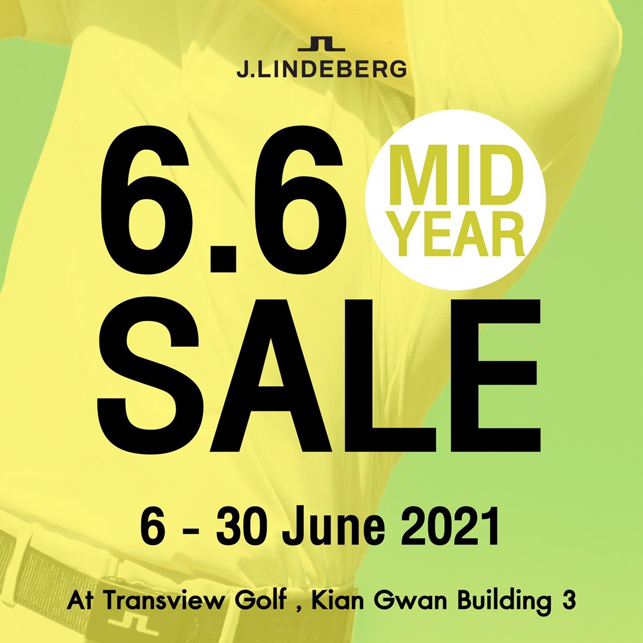J.LINDEBERG 6.6 MidYear Sale 2021 Hello Golfer Thailand